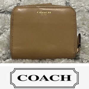 Coach leather wallet
